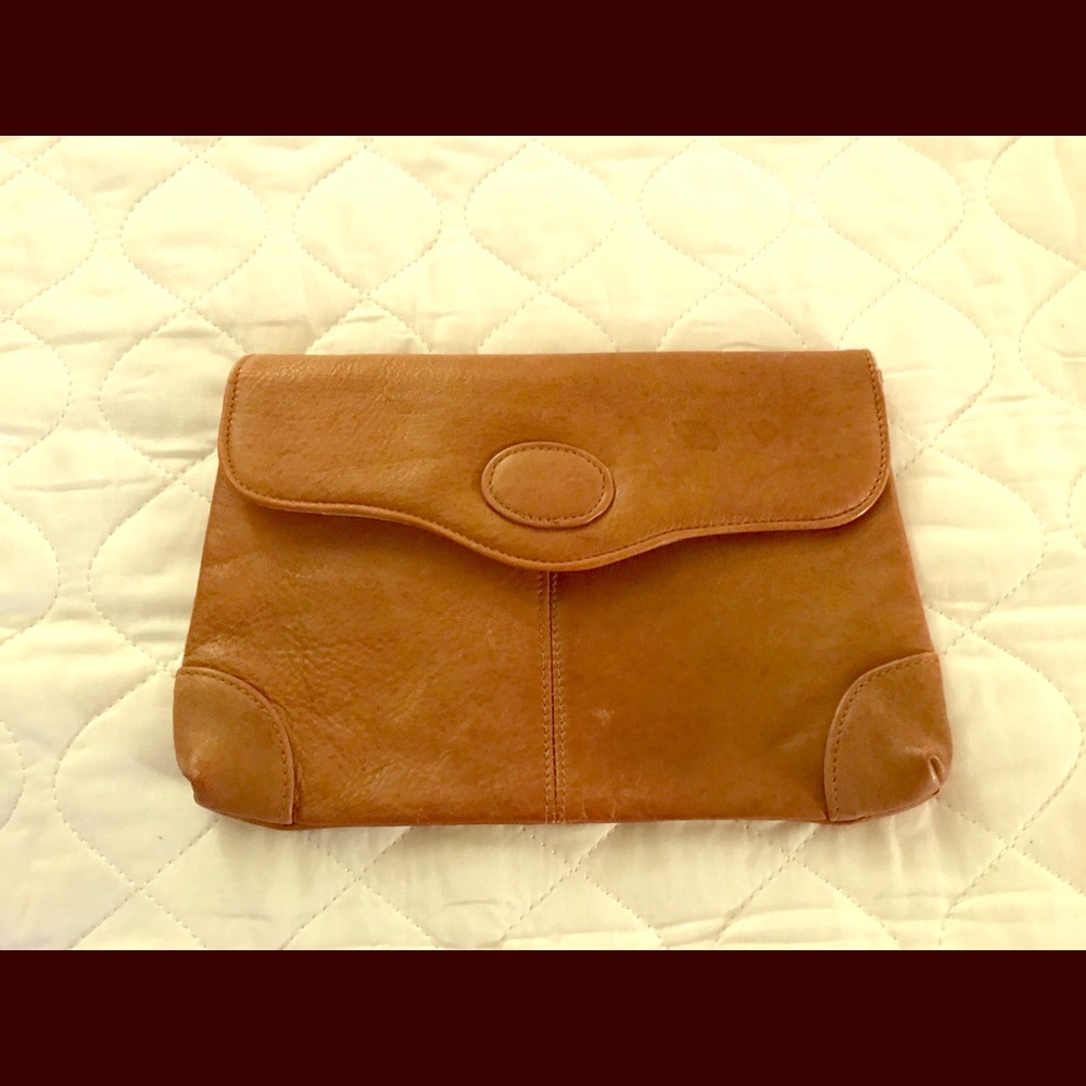 Vintage Genuine Leather Bag Wallet